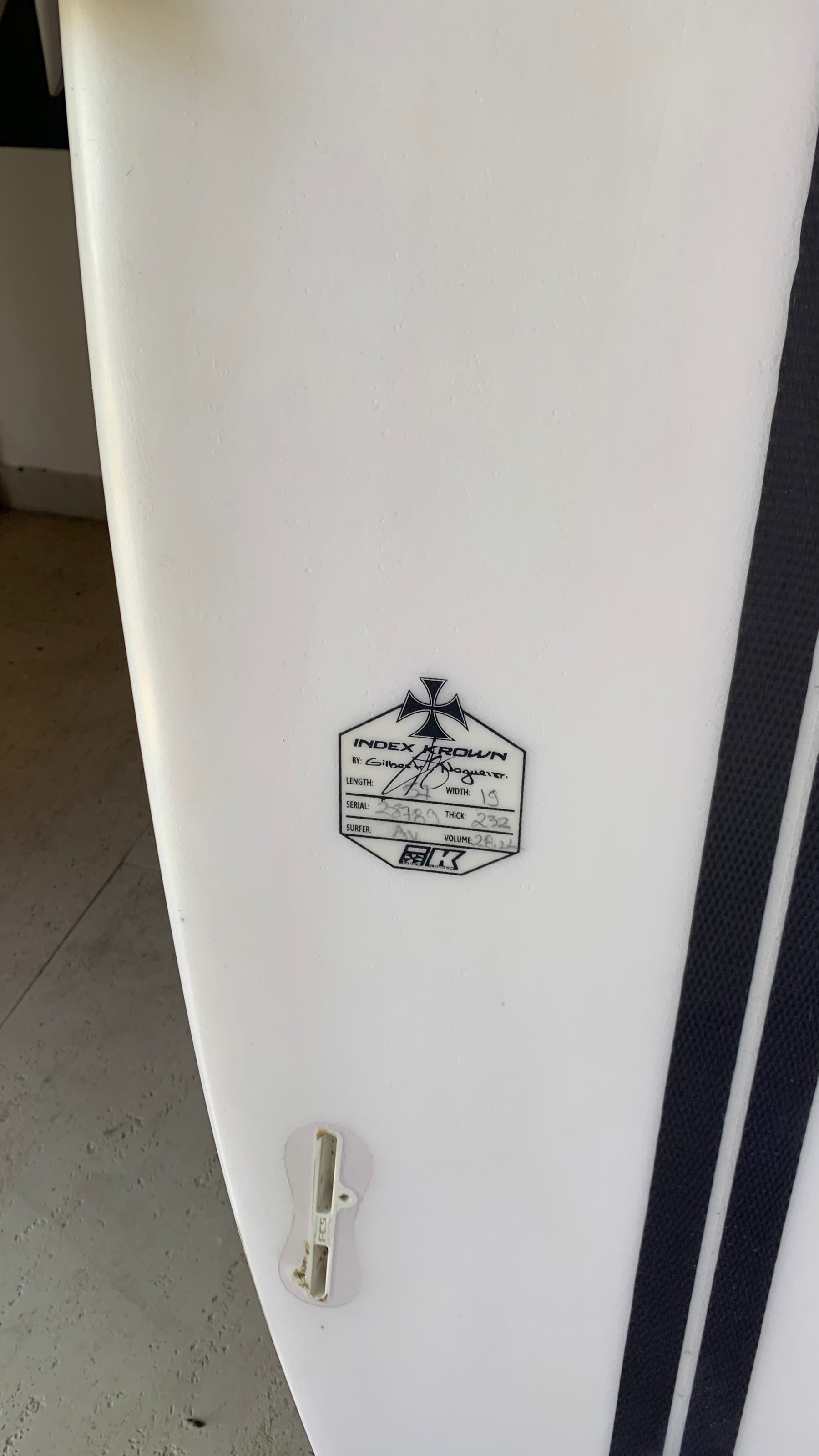 Prancha de Surf Index Krown Sensimila 5'7" 28,22L (Seminova)