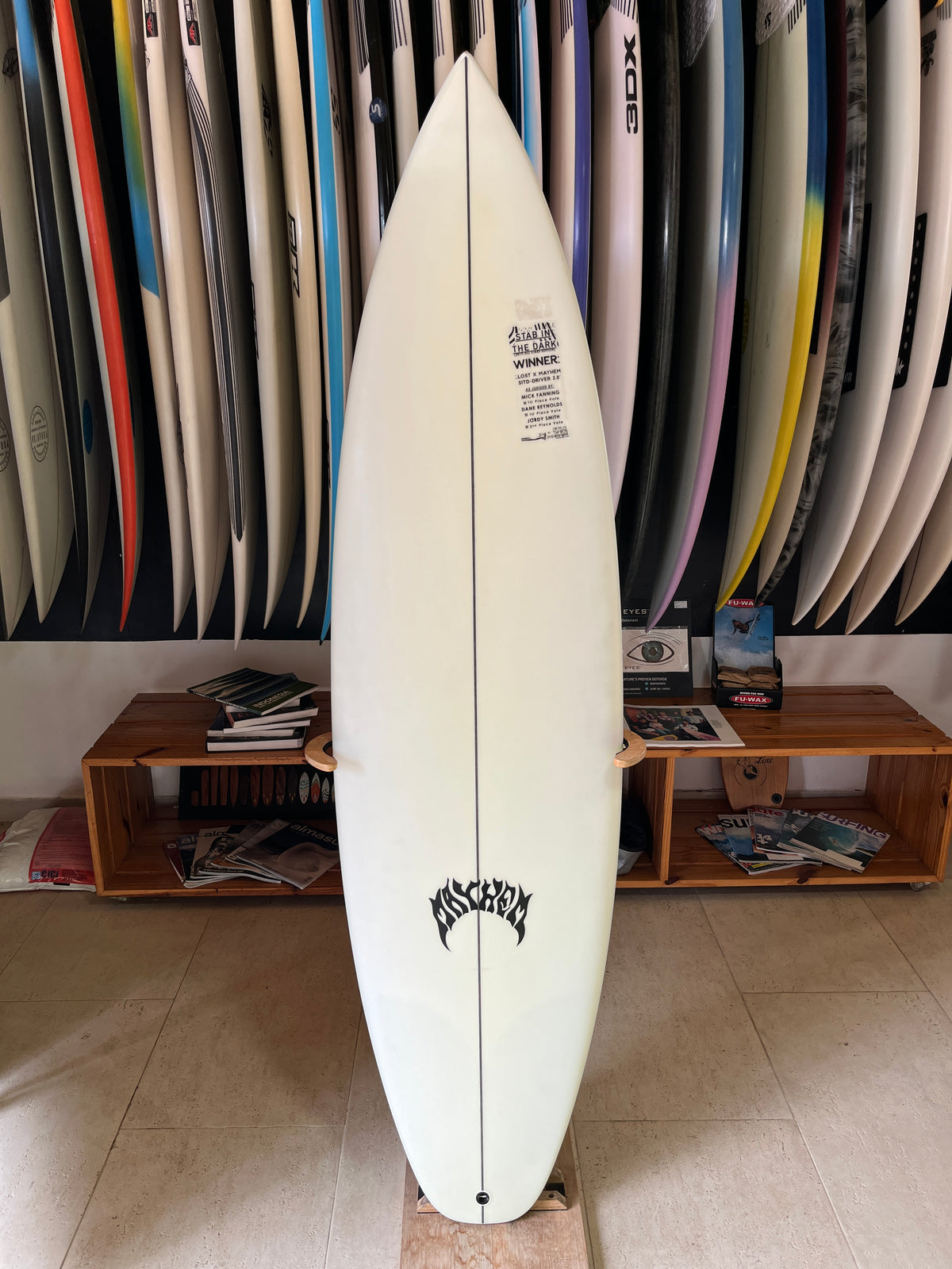 Lost Mayhem Stab Driver 2.0 6’1” 30L