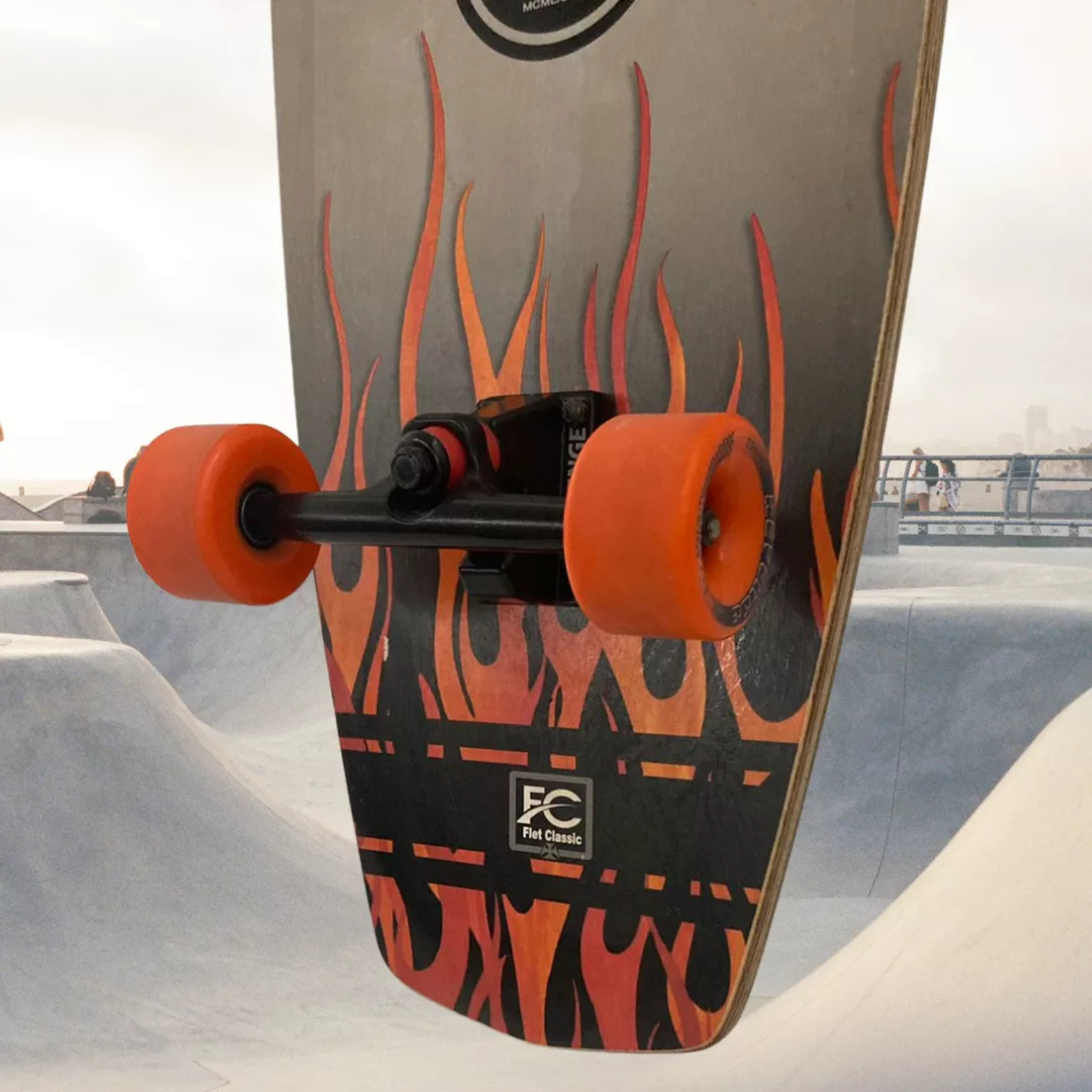 Skate Simulador Do Surf Shape Flat Classic Index Krown