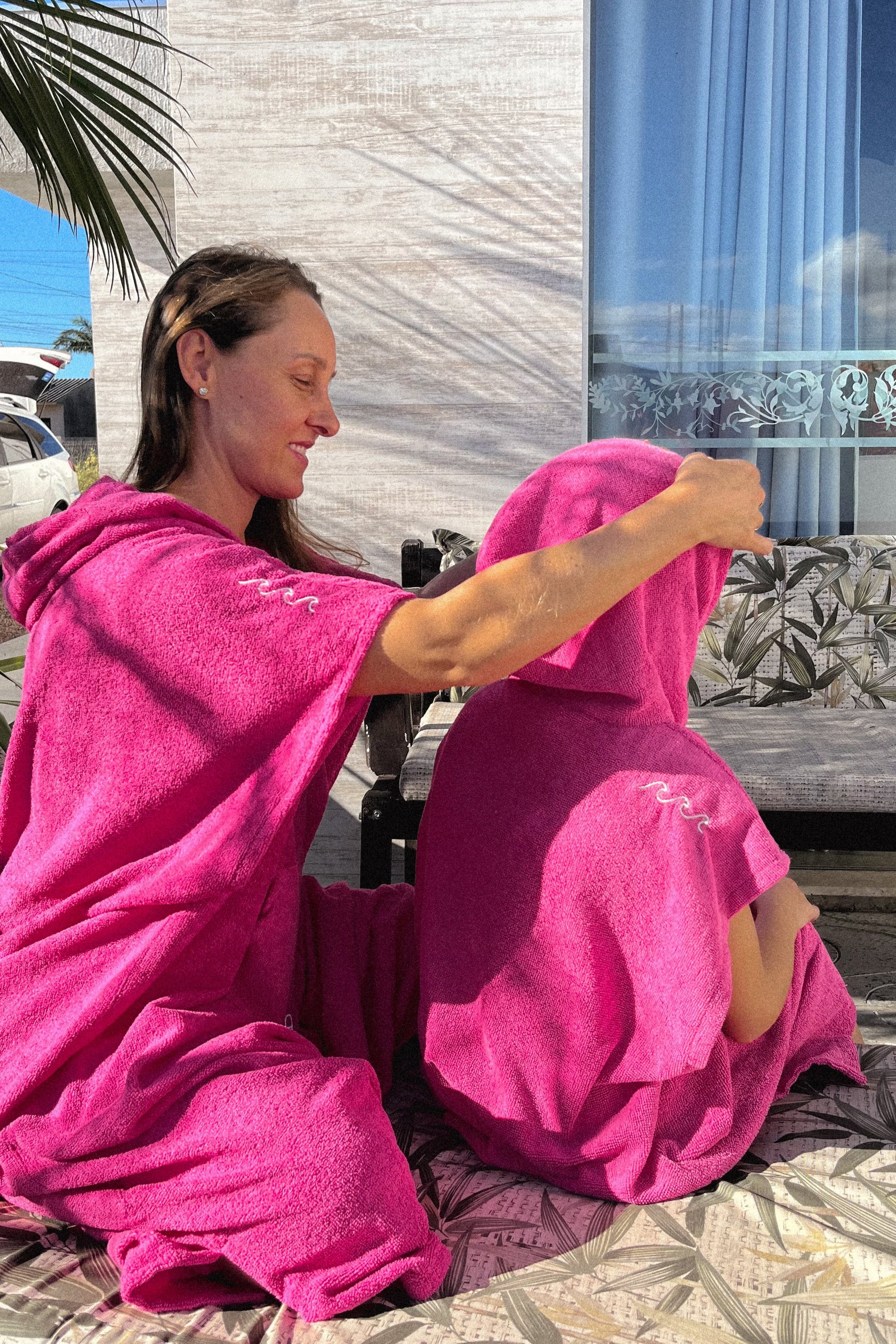 Kit Poncho para família