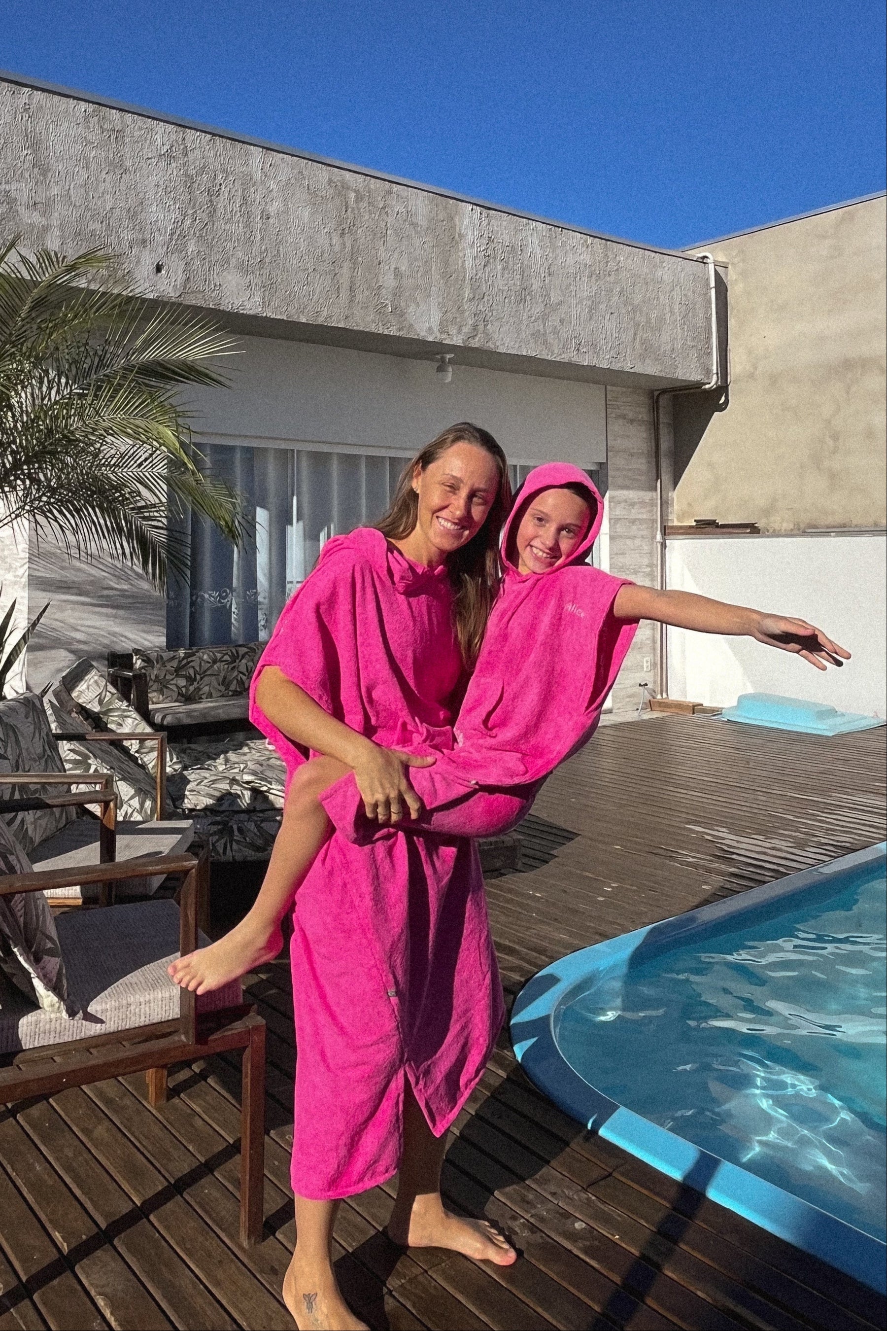 Kit Poncho para família
