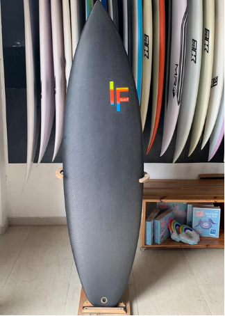 prancha de surf 100% carbono alaia surf shop resistente 5'10 27 litros
