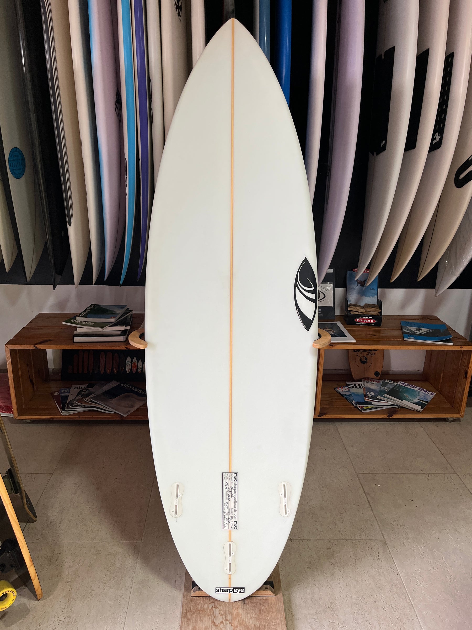 Sharpeye Synergy 5’10” 31.5L