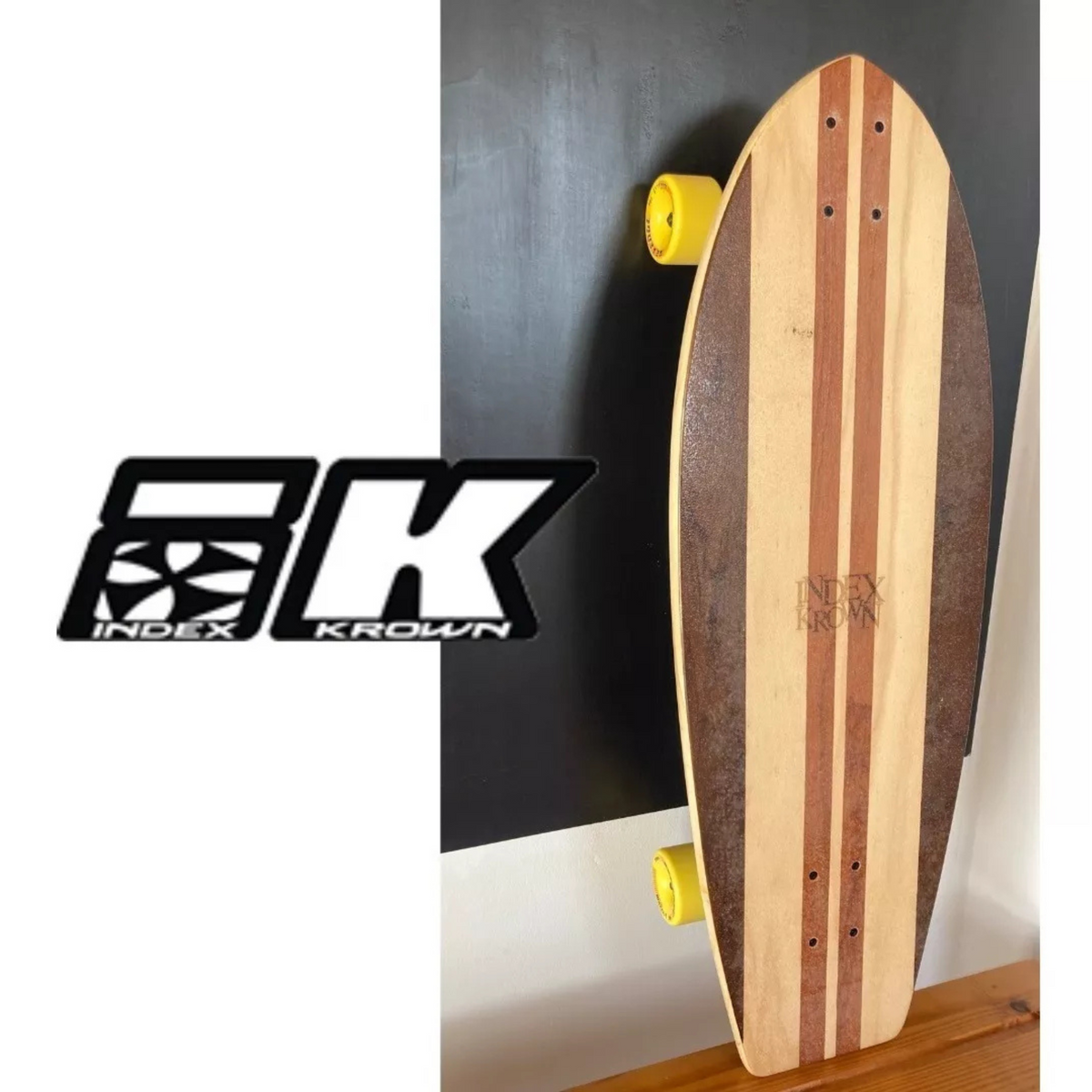 Skate Simulador Do Surf Shape Flat Classic Index Krown