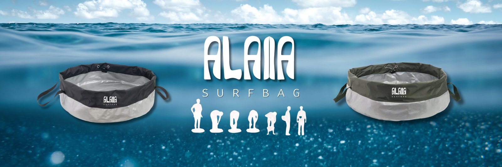 surfbag alaia surf shop bolsa impermeável para transportar roupas molhadas 