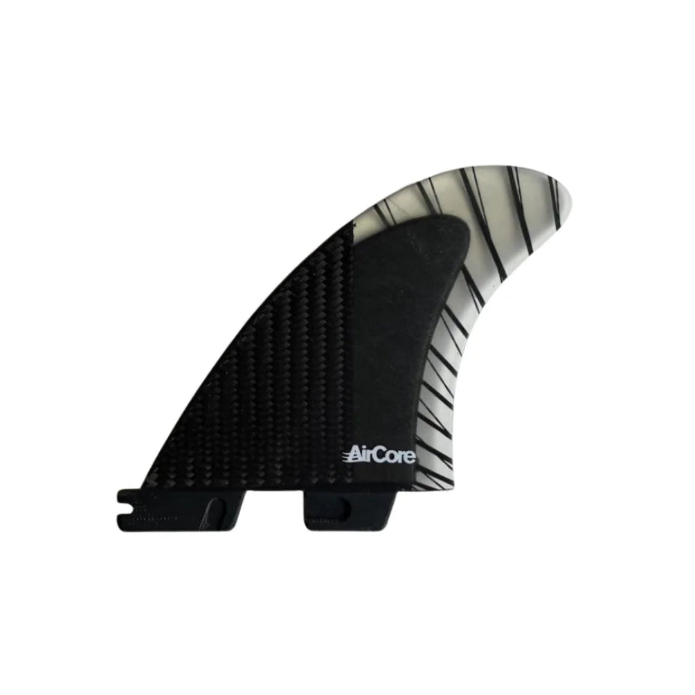 jogo de quilhas fcs2 aircore performance cinza