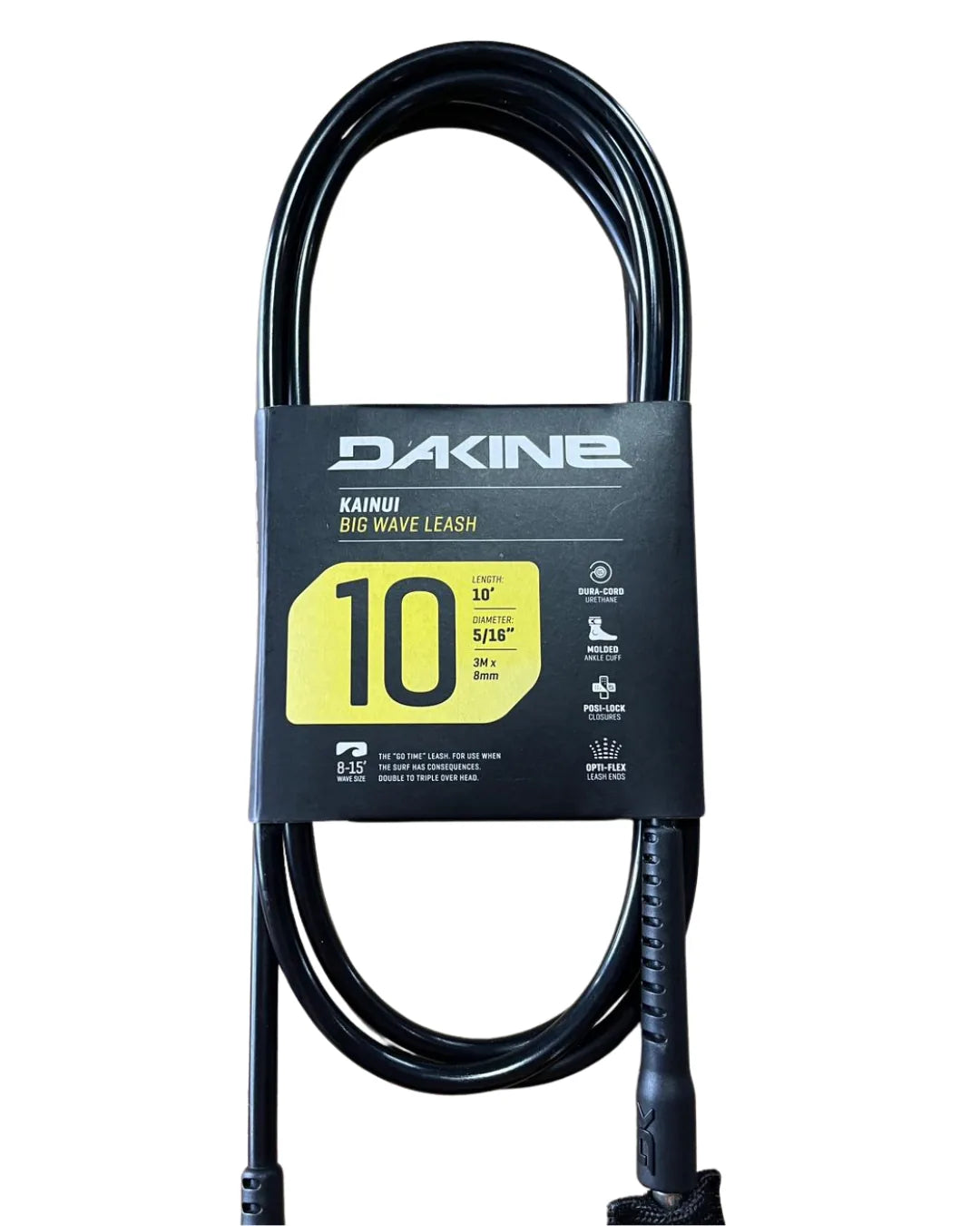 cordinha big surf leash dakine 10 pes