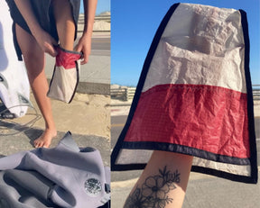 como vestir roupa de surf com praticidade sacolinha sustentavel alaia surfshop