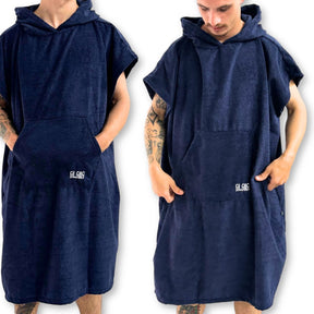 poncho atoalhado azul alaia surf shop