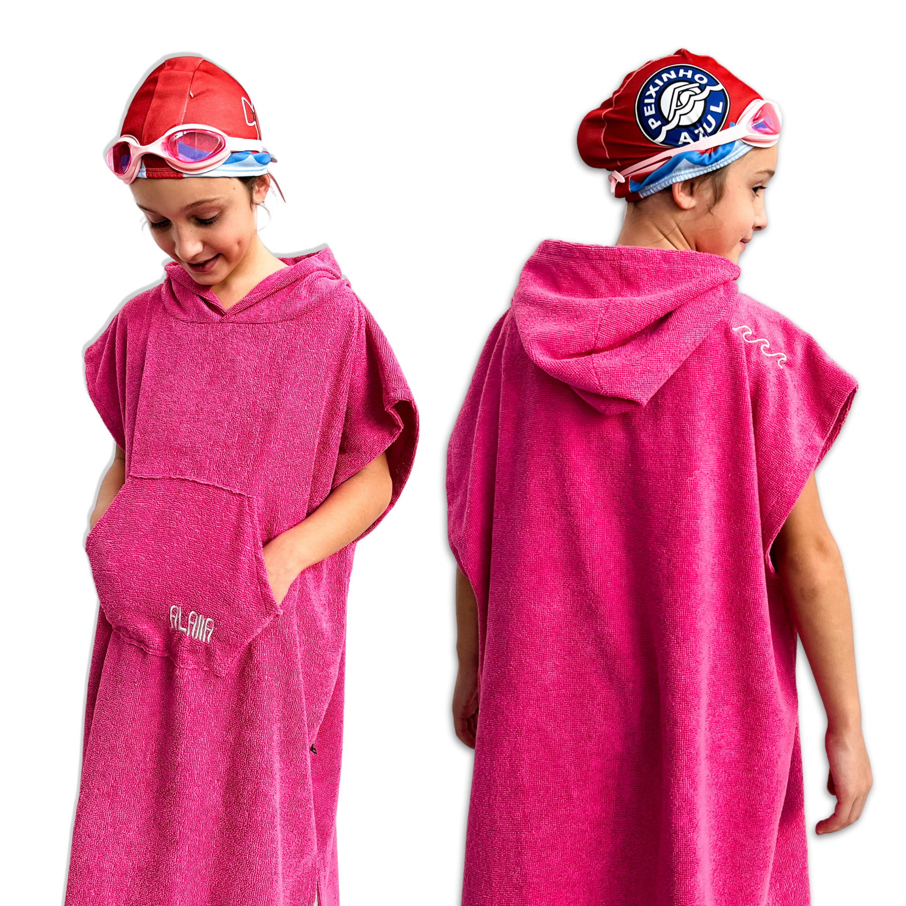 Poncho Atoalhado Roupão Infantil