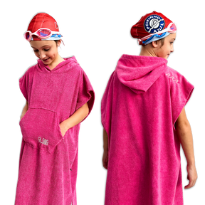 Poncho Atoalhado Roupão Infantil