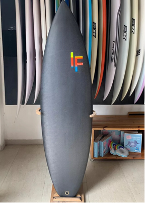 prancha de surf 100% carbono alaia surf shop resistente 5'10 27 litros
