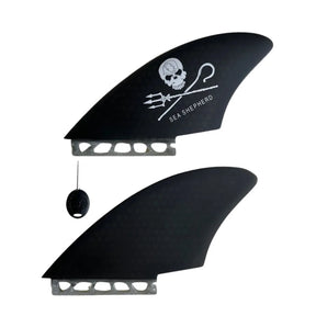 conjunto biquilha e chave de quilha futures sea shepherd rasta keel fin